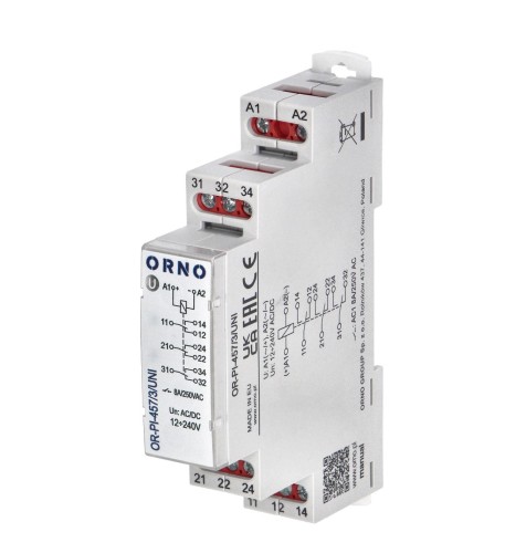 Przekaźnik instalacyjny 3P 8A ORNO OR-PI-457/3/UNI PROSPERSKLEP