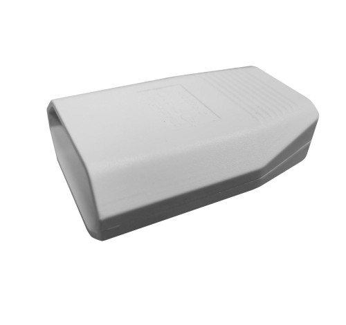 Gniazdo płaskie bez uziemienia EURO 2,5A, 250V biały poliwęglan ORNO OR-AE-13242/W/50 zestaw 50 sztuk PROSPERSKLEP