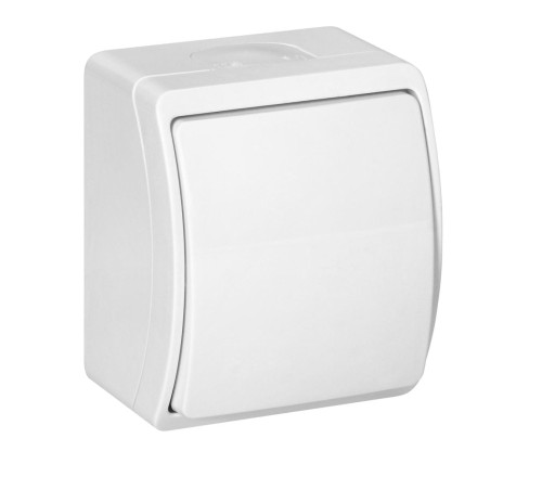 Łącznik jednobiegunowy biały n/t IP44 ORNO AQUATIC OR-OE-7100/W/10 zestaw 10 sztuk PROSPERSKLEP