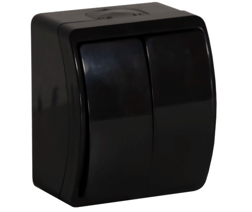 Łącznik świecznikowy czarny n/t IP44 ORNO AQUATIC OR-OE-7101/B/10 zestaw 10szt. PROSPERSKLEP