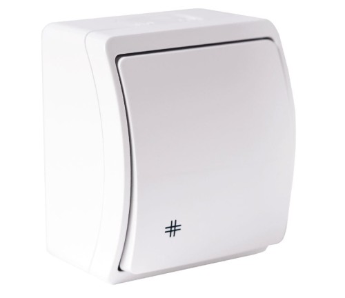 Łącznik krzyżowy biały n/t IP44 ORNO AQUATIC OR-OE-7103/W/10 zestaw 10 sztuk PROSPERSKLEP