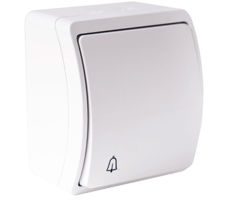 Przycisk dzwonek n/t biały ORNO AQUATIC OR-OE-7104/W/10 zestaw 10 sztuk PROSPERSKLEP