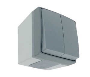 Łącznik świecznikowy ORNO AQUATIC PRO OR-OE-7401/GR/10 szaro-grafitowy zestaw 10 sztuk