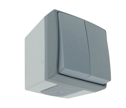 Łącznik świecznikowy ORNO AQUATIC PRO OR-OE-7401/P/GR/10 szaro-grafitowy zestaw 10 sztuk PROSPERSKLEP