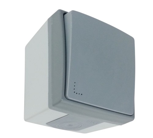 Przycisk dzwonka z podświetleniem ORNO AQUATIC PRO OR-OE-7404/P/GR/10 szaro-grafitowy zestaw 10 sztuk PROSPERSKLEP