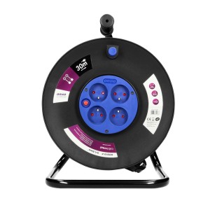 Przedłużacz bębnowy 30m 4x2P+Z 230V AC