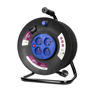 Przedłużacz bębnowy 50m 4x2P+Z 230V AC