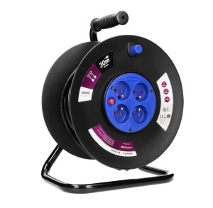 Przedłużacz bębnowy 30m 4x2P+Z 230V AC