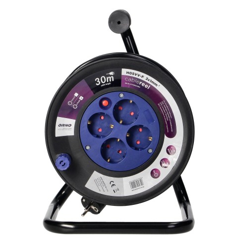 Przedłużacz bębnowy 30m schuko