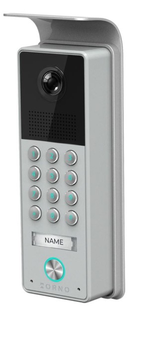 Wideodomofon 8" dotykowy full hd z szyfratorem czarny