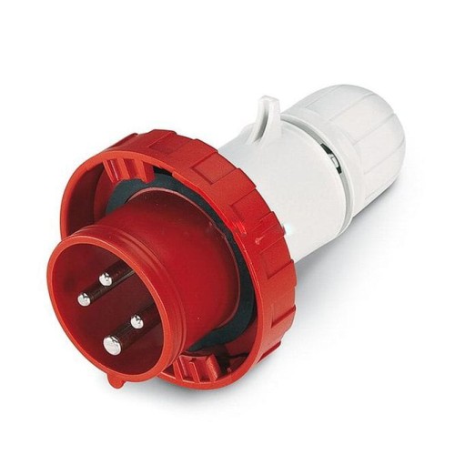 Wtyczka Scame OPTIMA Czerwona 218.3236 3P+E_PROSPERSKLEP