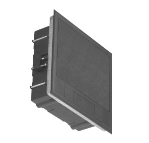 Puszka podłogowa na gniazda modułowe 6 x 45x45mm lub 12 x 22,5x45mm