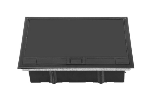 Puszka podłogowa na gniazda modułowe 8 x 45x45mm lub 16 x 22,5x45mm