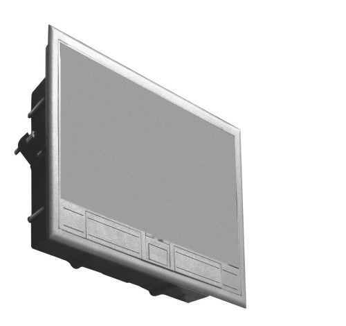 Puszka podłogowa na gniazda modułowe 8 x 45x45mm lub 16 x 22,5x45mm