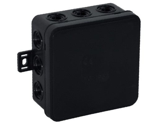 Puszka natynkowa Click 12 przepustów kablowych IP54 85x85x41