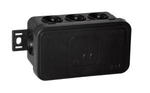 Puszka natynkowa Click 8 przepustów kablowych IP54