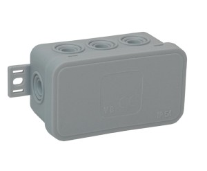 Puszka natynkowa Click 8 przepustów kablowych IP54