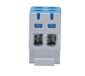 Złączka instalacyjna (14 sztuk) niebieska 2-torowa ERGOM ZJUN-2x16 do przewodów 16mm² 1000V ZJUN-2x16/BL