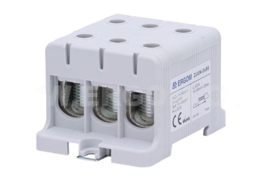 Zjun 95 Ergom złączka 3 torowa szara PROSPERSKLEP