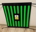 Osłona sygnalizacyjna zabezpieczająca zielono-czarna PK10