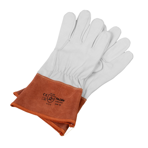 Rękawice ochronne rozmiar 12 skórzane HUBIX C331.H112