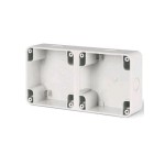 Puszka instalacyjna natynkowa dwuelementowa M95x2  - SCAME