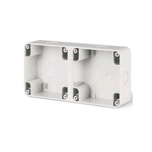 Puszka instalacyjna natynkowa dwuelementowa M95x2  - SCAME