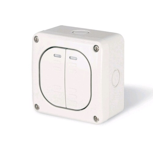 Włącznik podwójny 2 klawisze 10AX M95 n/t SCAME