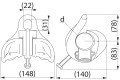 Wymiary ENSTO SO86.PK143