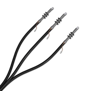 ENSTO CIT 1.2405L - Głowica wnętrzowa zimnokurczliwa z końcówkami kpl na 3 fazy (400-630) 24kV (UN-OK)