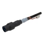 ENSTO CONS250-24L95 - Głowica konektorowa prosta typu A 250A do kabli 1-żyłowych o przekroju 25-95mm2 zestaw na 3 fazy (UN-OK)