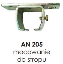 ASSECURO AN 205 mocowanie do stropu
