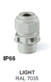 Dławnica z gwintem M 12X1,5 IP66 LIGHT Ral 7035 - SCAME