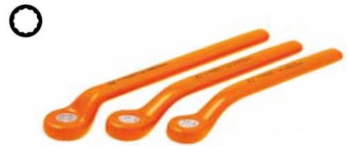 Klucz oczkowy odgięty HUBIX HO-29 izolowany A1110629