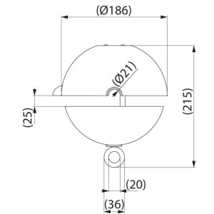 ENSTO SP 43 - Znacznik przewodu 200mm