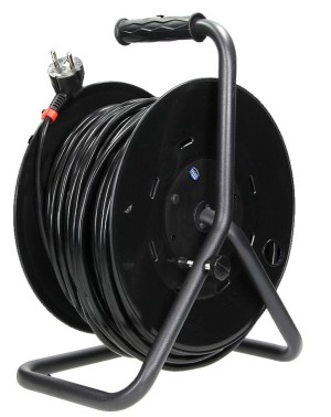 Przedłużacz bębnowy 50m schuko 4x2P+Z 230V AC