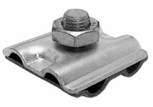 Zacisk DELKAR 6–8 czterowylotowy ocynkowany ogniowo (śruba i nakrętka)