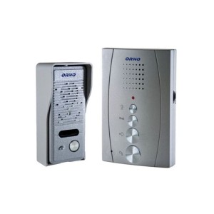 Zestaw domofonowy jednorodzinny bezsłuchawkowy ELUVIO szary ORNO OR-DOM-RE-914/G - ORNO POLSKA