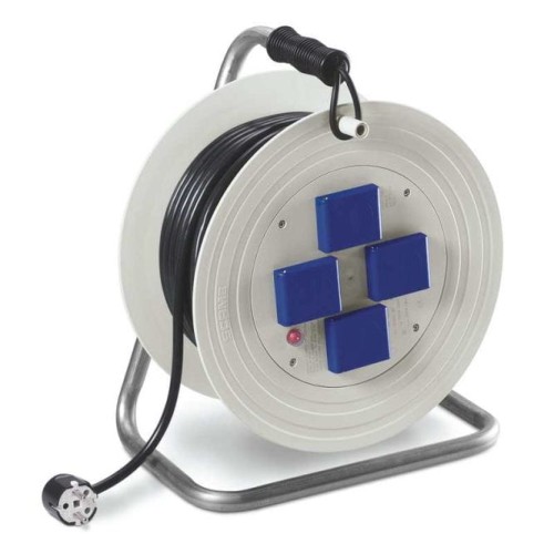 Przedłużacz bębnowy 4x230V 3x1,5mm² OW 40mb przewód z PCV SCAME 742.244_15V-40M_PROSPERSKLEP