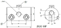 Zacisk transformatorowy ZGU OP - BK6243 - BEZPOL