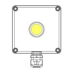 Puszka sygnalizacyjna LED EX żółta 644.0345-LDB - SCAME