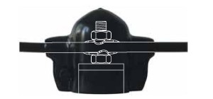 Osłona ogranicznika przepięć SN typu OSOP - BK7003 - BEZPOL