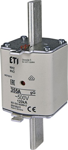 ETI - Wkładka topikowa WT 2/gG 355A 500V PROSPERSKLEP
