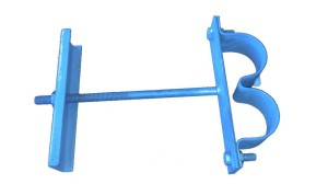 Wspornik podwójny bez odsadzenia WR-2 50x250 - DELKAR