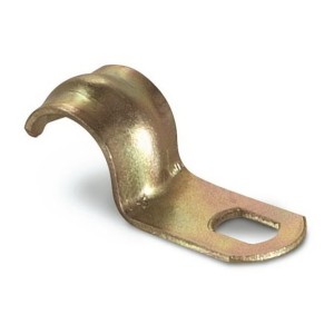 Uchwyt do rury 16-17mm metalowy pół-zacisk (opakowanie 100 sztuk) 820.716 - SCAME