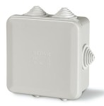 Puszka instalacyjna Cubik (4 sztuki) zamykana z dławnicami bez wkrętów 688.003 - SCAME