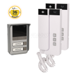 Zestaw domofonowy Vibell dwurodzinny, 2-żyłowy, natynkowy SALEM MULTI OR-DOM-SL-924 ORNO POLSKA