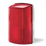 Lampa naścienna Mizar z polikarbonatowym kloszem IP44 gwintem E27 781.2761 - SCAME