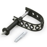 ENSTO SO 70.17 - Uchwyt dystansowy do zawieszania AsXSn na ścianach twardych (7x120 śruba) (UN-N) 