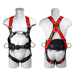 Szelki ELEKTRON (CA121) nfc z zatrzaśnikiem - klamry szybkie - ASSECURO